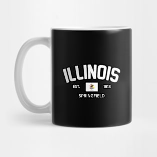 Illinois Collegiate Preppy Mug